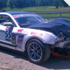 Illustration for article titled Mustang Boss 302S with VIN 001 crashes on the track